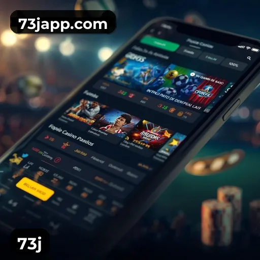 73j bônus — painel de promoções no aplicativo